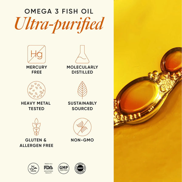 4x Strength Omega 3 Fish Oil