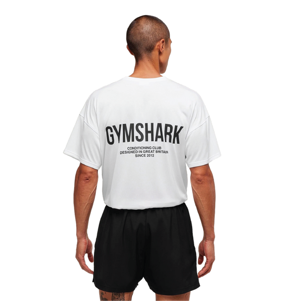 Gymshark Conditioning Club Oversized T-Shirt White