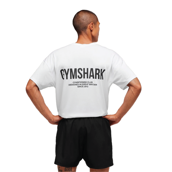 Gymshark Conditioning Club Oversized T-Shirt White
