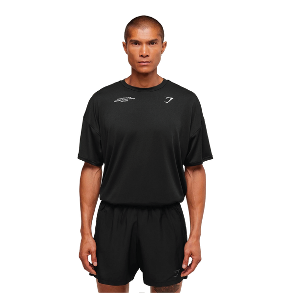 Gymshark Conditioning Club Oversized T-Shirt Black