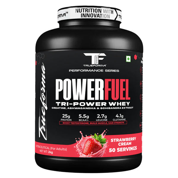 Trueforma® Power Fuel – Whey Protein with Creatine & Ashwagandha