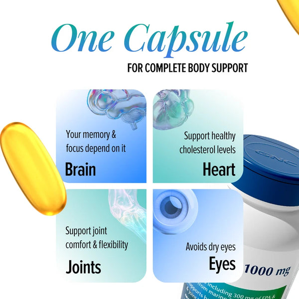 GNC Fish Oil - 1000mg