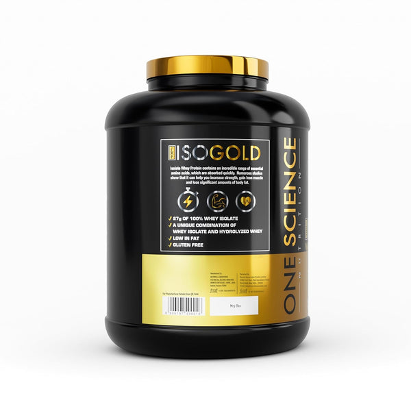 One Science Nutrition ISO Gold Whey Protein Isolate