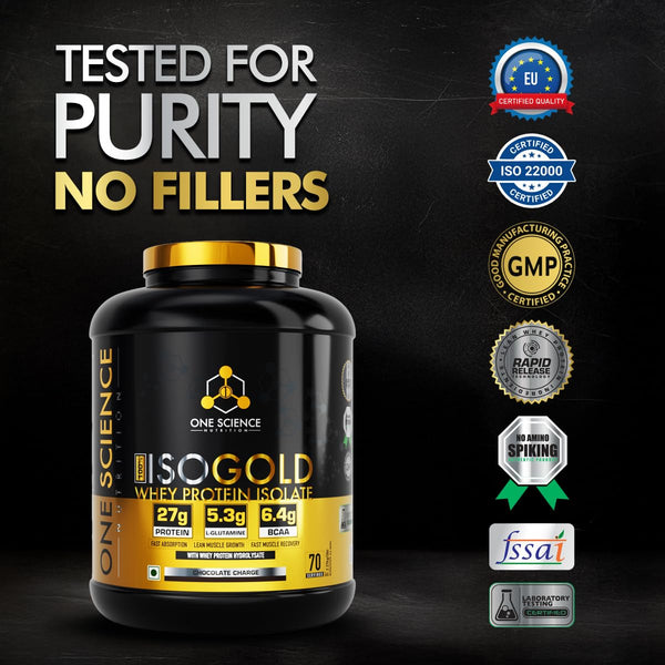 One Science Nutrition ISO Gold Whey Protein Isolate