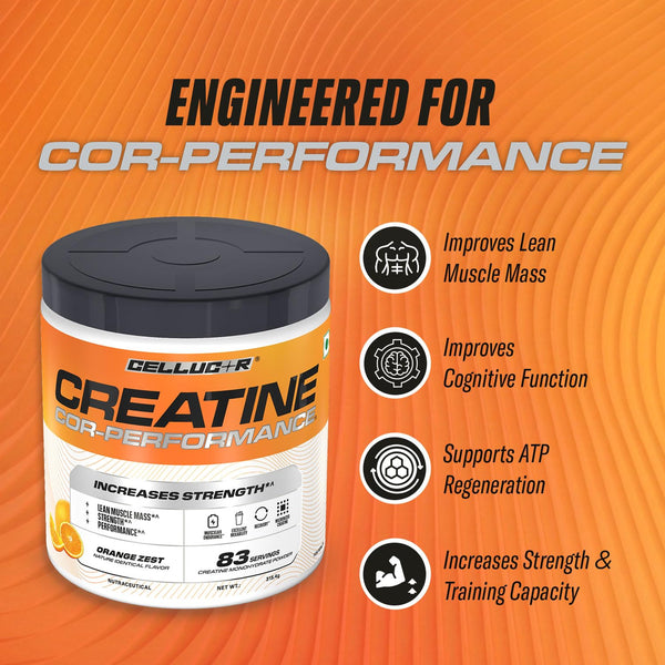 Cellucor Creatine Cor-Performance| Orange Zest | 315g