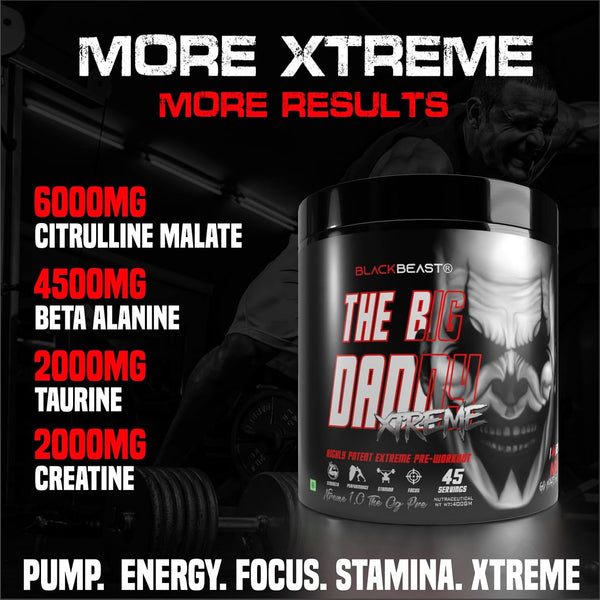 THE BIG DADDY XTREME 1.0 The OG PREWORKOUT by BLACK BEAST