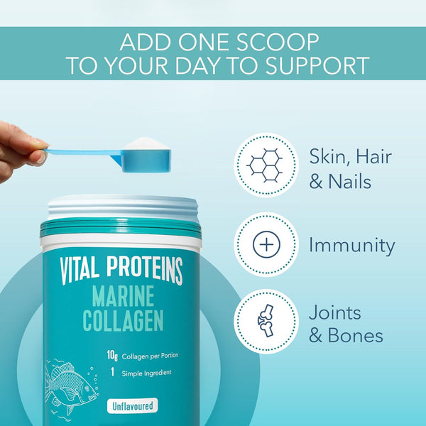 Vital Proteins Marine Collagen Unflavored - 22 servings - 221g