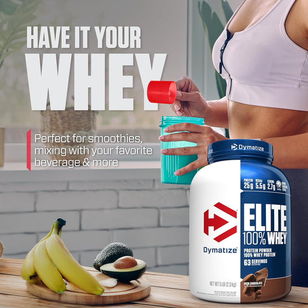 Dymatize Nutrition Elite 100% Whey Protein