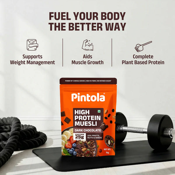 High Protein Dark Chocolate Muesli