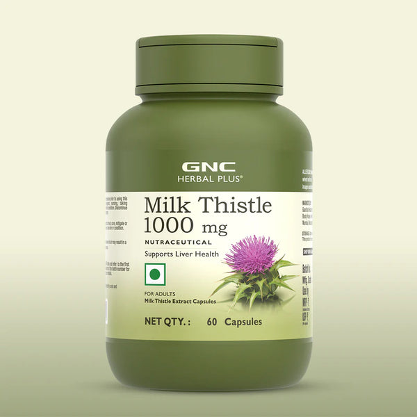 Herbal Plus Milk Thistle 1000mg Caps 1x60