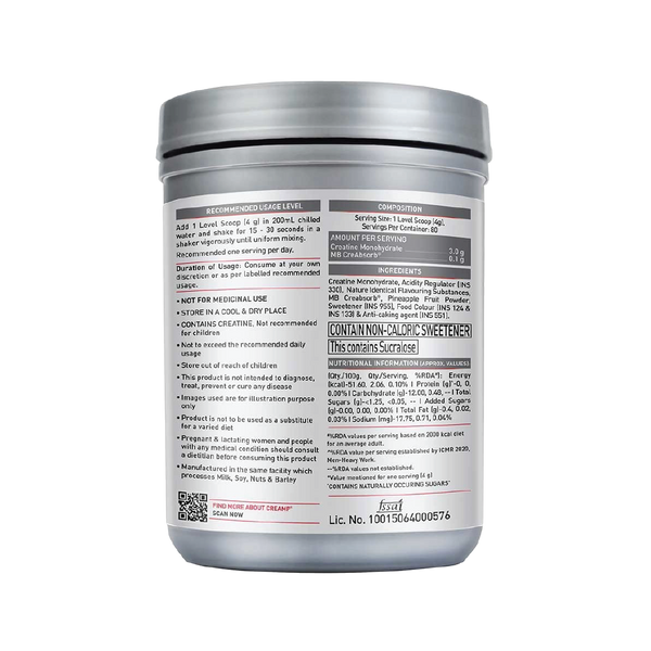 MuscleBlaze Creatine Monohydrate CreAMP