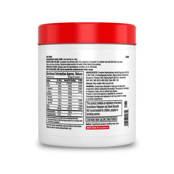 Creatine Monohydrate - Blueberry