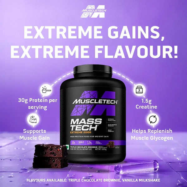 Muscletech™ Mass-Tech™ Extreme 2000- (3kg)