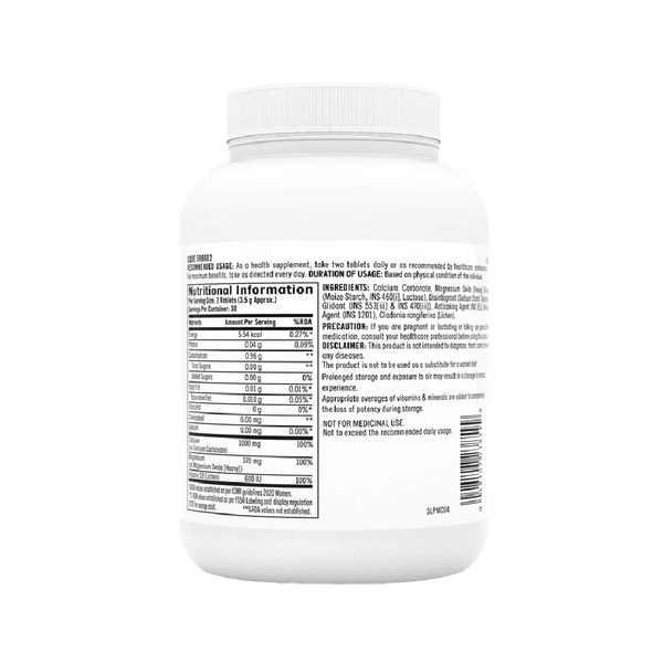 Calcium Plus 1000mg with Magnesium and Vitamin D3