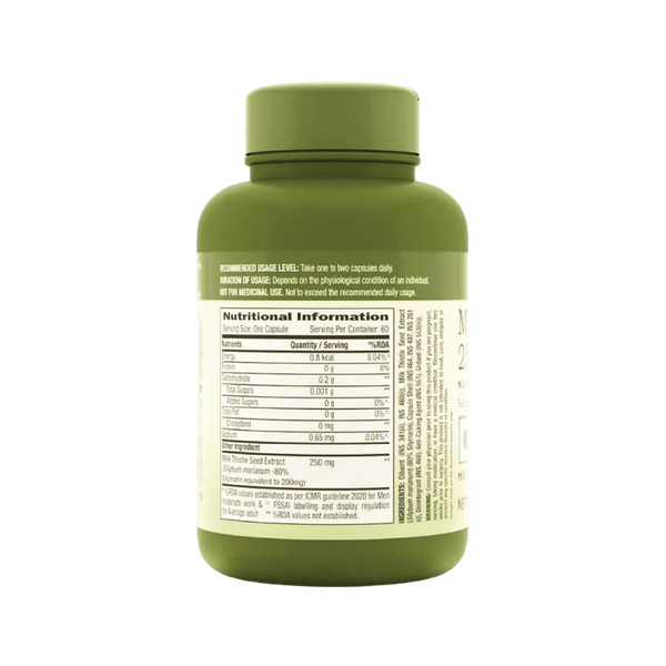 Herbal Plus Milk Thistle Caps 1x60