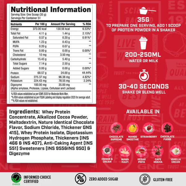 100% Whey Protein