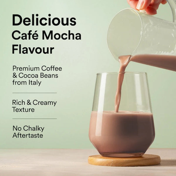 Vegan Protein 22g | 500g | 3B CFU Probiotics | Italian Cafe Mocha