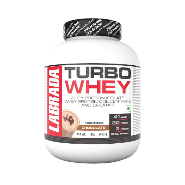 Labrada Turbo Whey - Isolate, Concentrate, And Creatine 1.8 kg