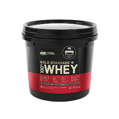 Gold Standard 100% Whey Protein Powder | Double Rich Chocolate | 4 kg