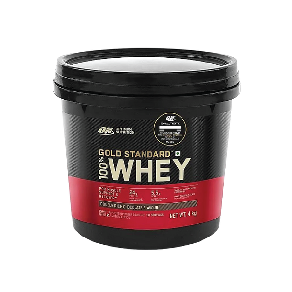 Gold Standard 100% Whey Protein Powder | Double Rich Chocolate | 4 kg