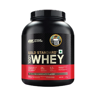 Gold Standard 100% Whey Protein Powder | Double Rich Chocolate | 1.7 kg