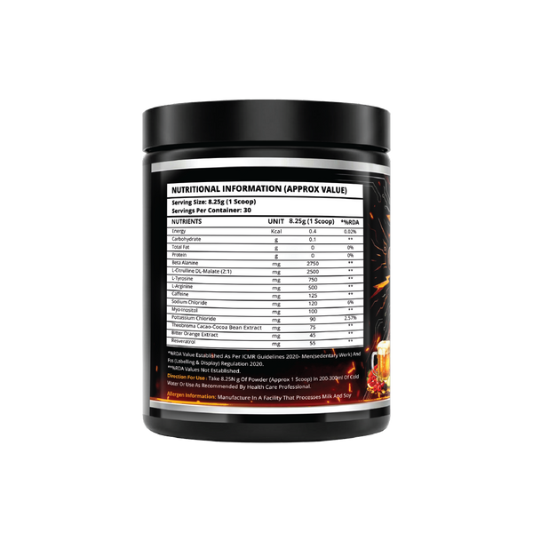 Peakcourage Nutrition Skull Rrage X