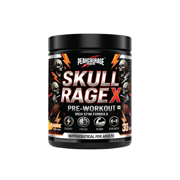 Peakcourage Nutrition Skull Rrage X