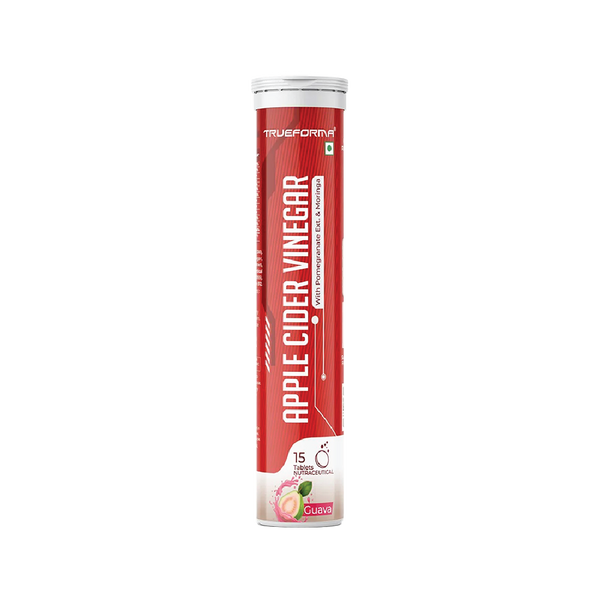 Trueforma® Apple Cider Vinegar with Pomegranate Extract & Moringa | Effervescent Tablets