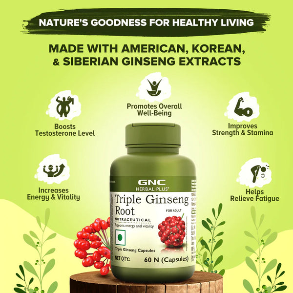 Triple Ginseng Root
