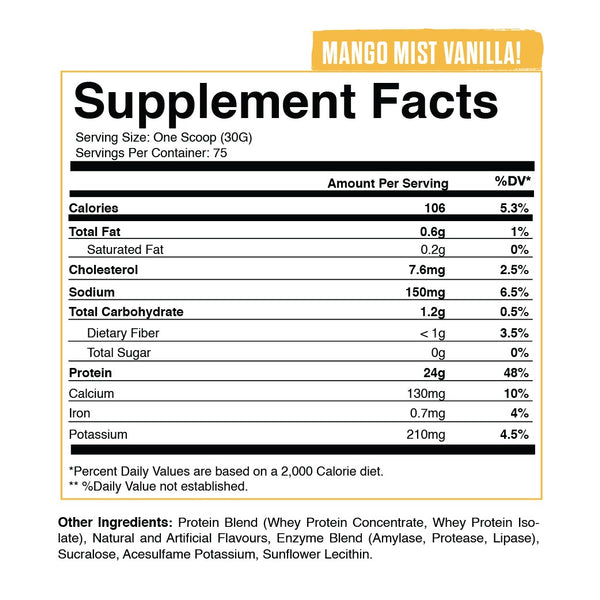 100% WHEY PROTEIN
