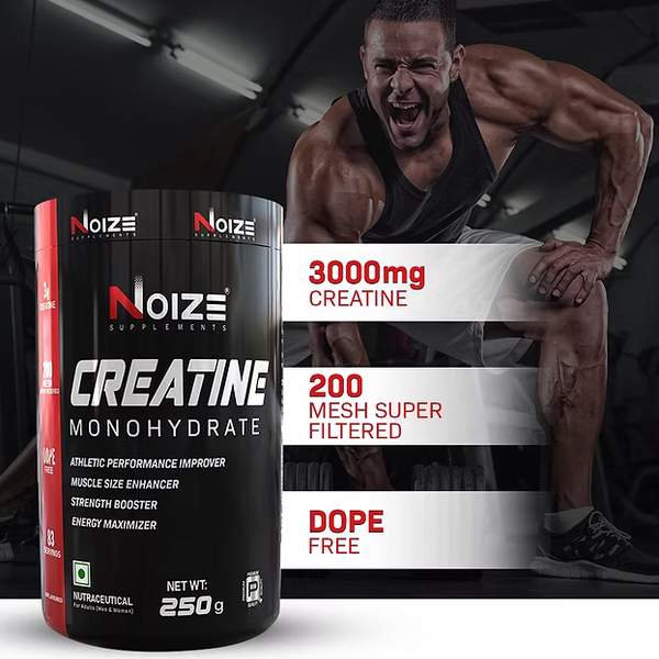 NOIZEFIT Creatine Monohydrate 100g