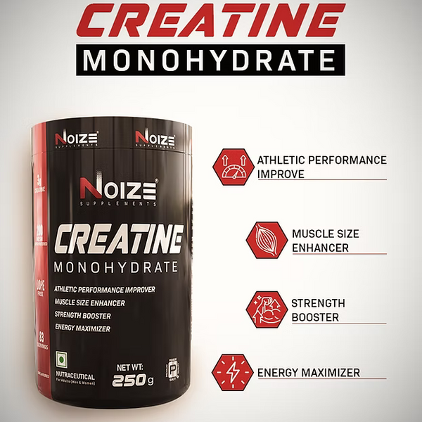 NOIZEFIT Creatine Monohydrate 100g