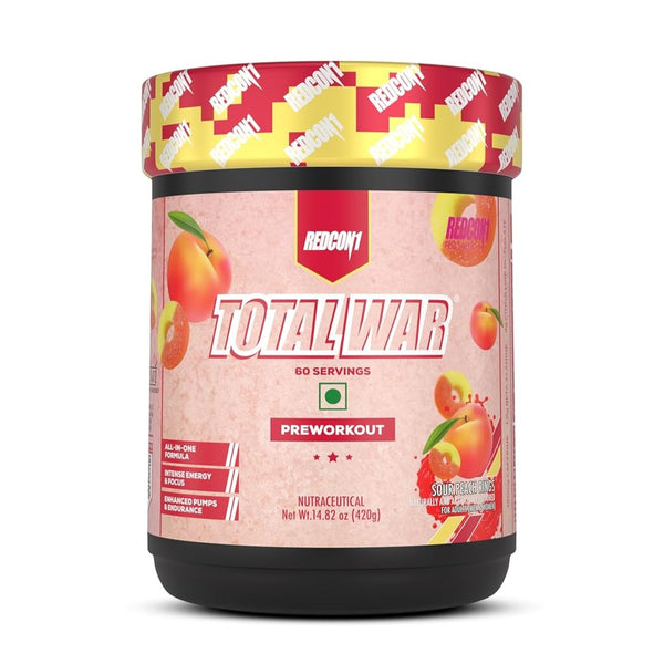 Redcon1 Total War PreWorkout - Blue Lemonade, 60 Servings