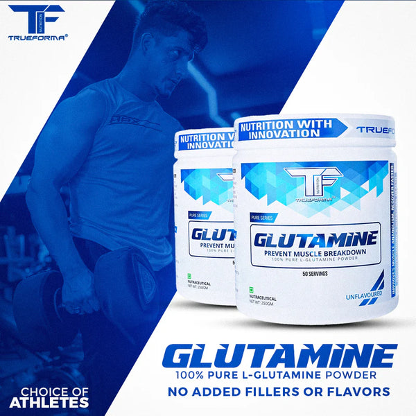 Trueforma® Glutamine – 100% Pure L-Glutamine Powder