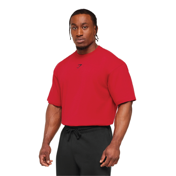 Gymshark Power T-Shirt - Conditioning Red