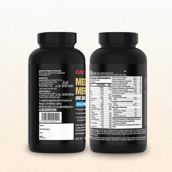 GNC Mega Men One Daily Multivitamin