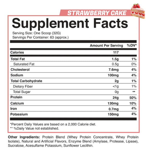 Apocalypse Whey (Strawberry Cake)