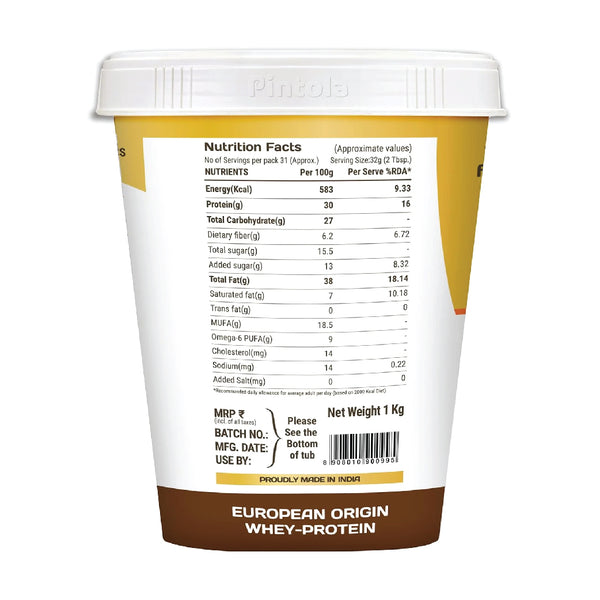 High Protein Dark Chocolate Peanut Butter