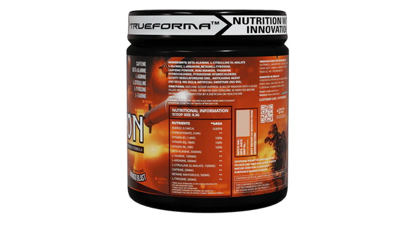 Trueforma® Weapon: Pre-Workout Formula for Energy & Focus