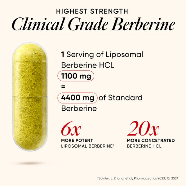 Liposomal Berberine HCL+