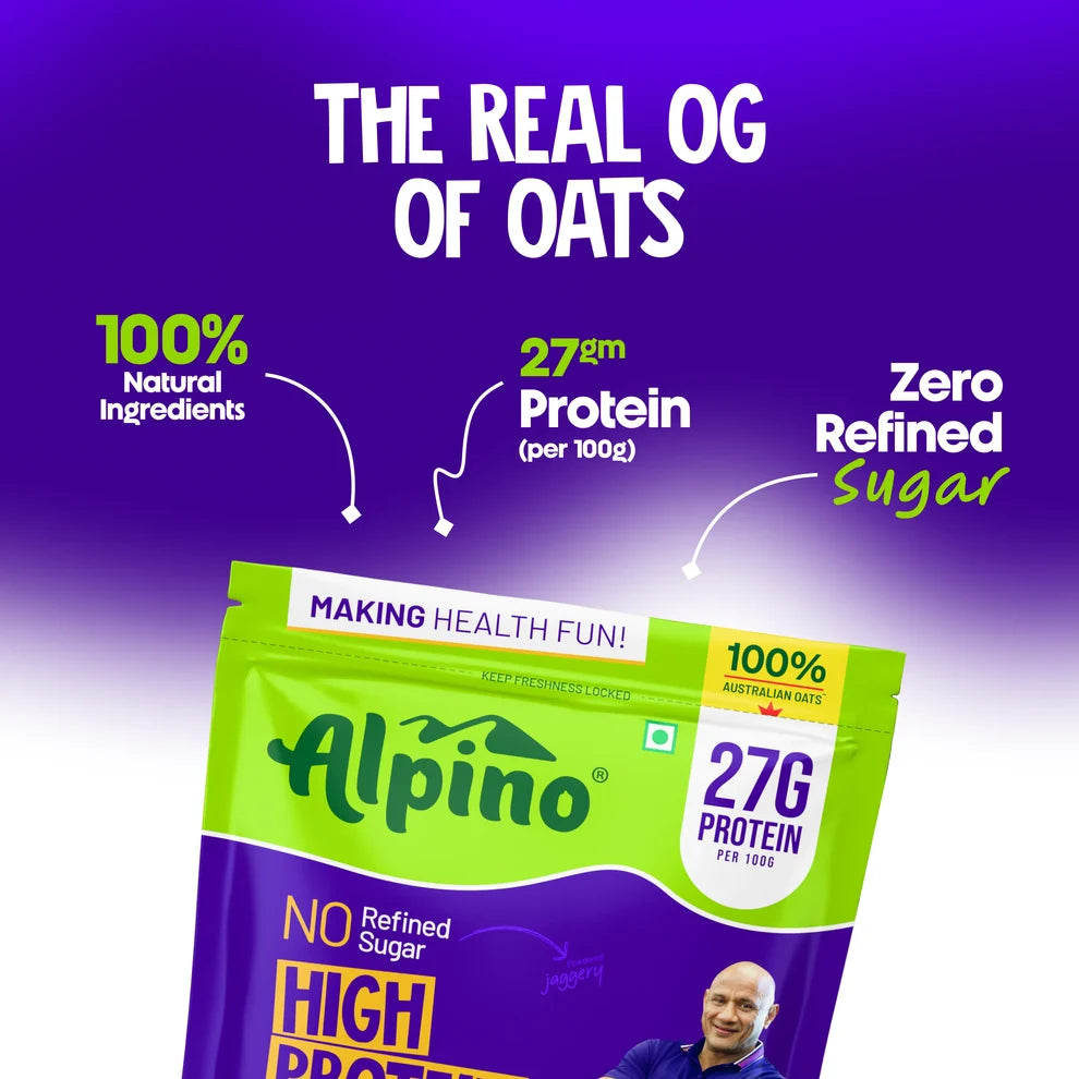 High Protein Oats Dark Chocolate
