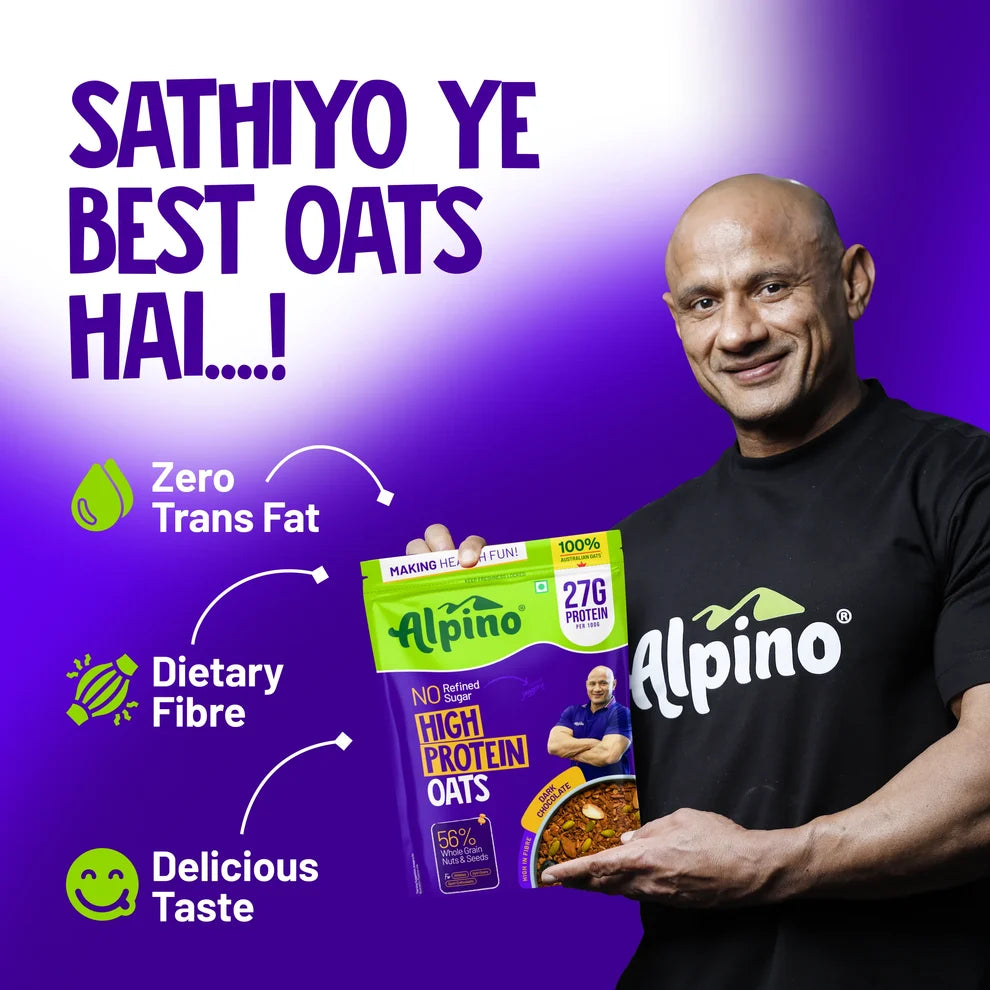High Protein Oats Dark Chocolate