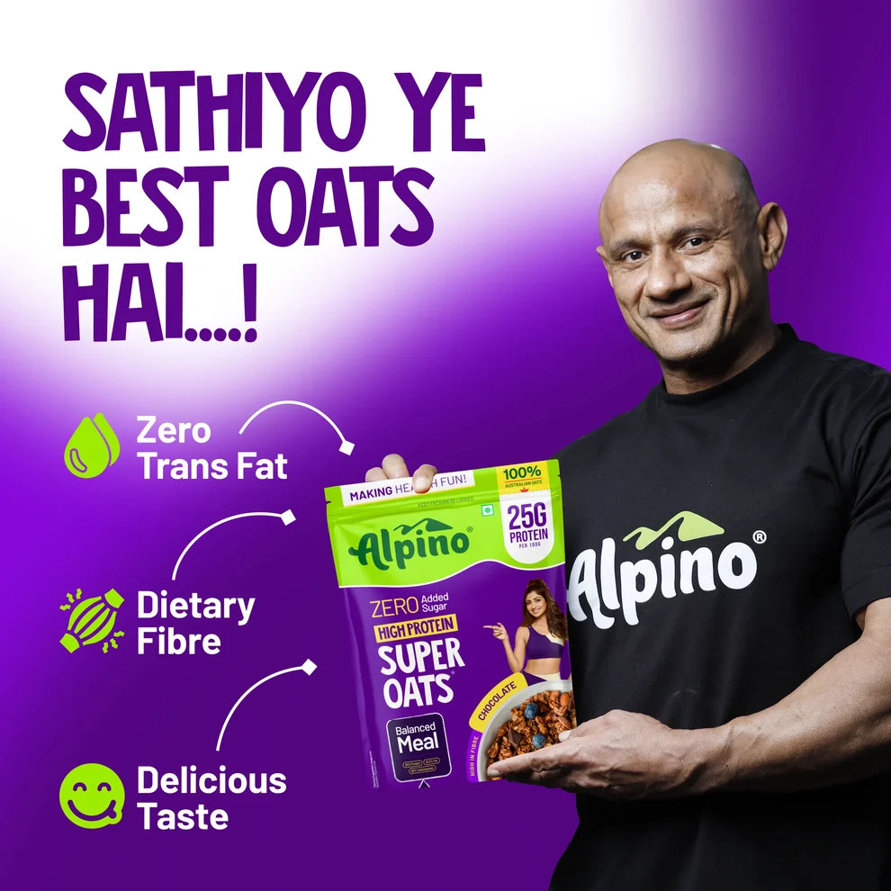 High Protein Super Rolled Oats Chocolate-2kg