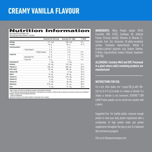 ISOPURE PROTEIN(2KG)