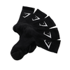 Gymshark Crew Socks 5pk - Black