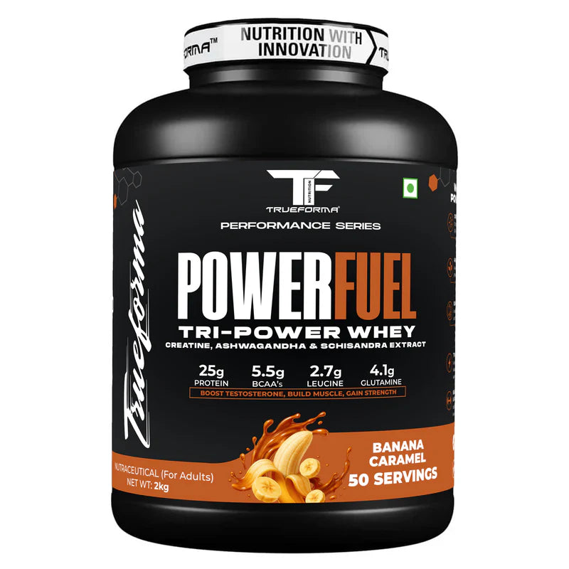 Trueforma® Power Fuel – Whey Protein with Creatine & Ashwagandha