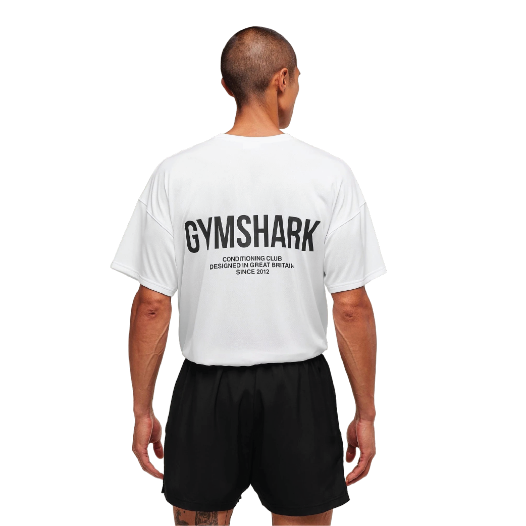 Gymshark Conditioning Club Oversized T-Shirt White
