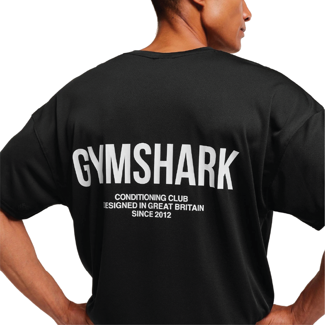 Gymshark Conditioning Club Oversized T-Shirt Black