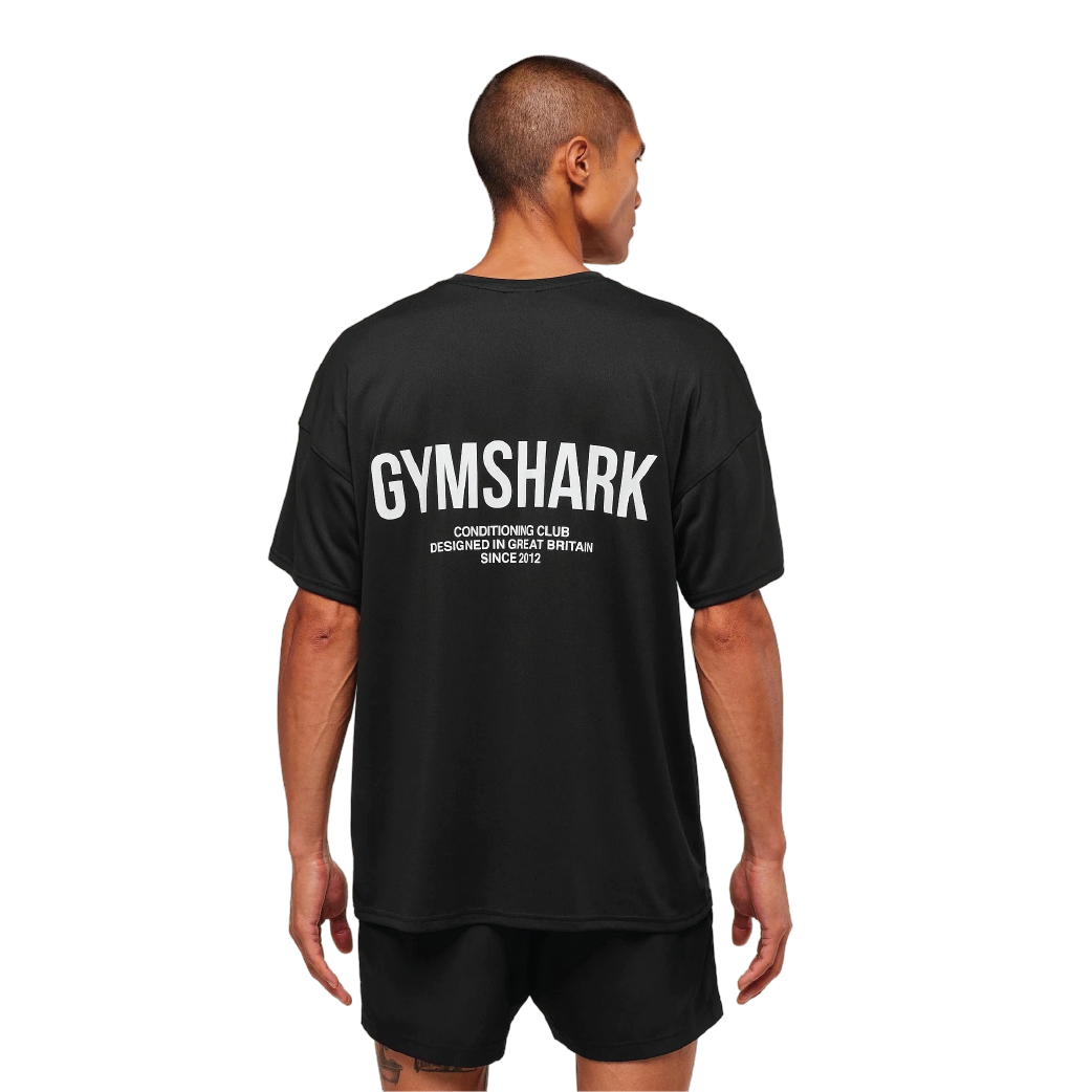 Gymshark Conditioning Club Oversized T-Shirt Black