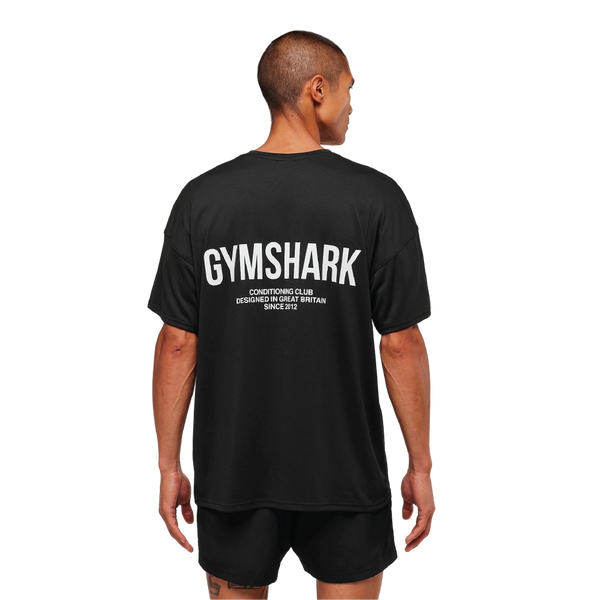 Gymshark Conditioning Club Oversized T-Shirt Black